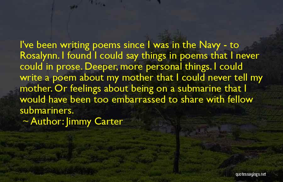 Navy Poems And Quotes By Jimmy Carter