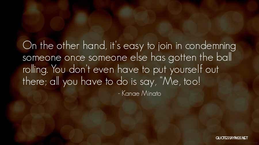 Nawfel Tricha Quotes By Kanae Minato Nawfel Tricha Quotes By Kanae Minato