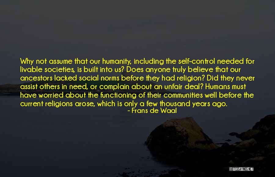 Nawyki Quotes By Frans De Waal Nawyki Quotes By Frans De Waal