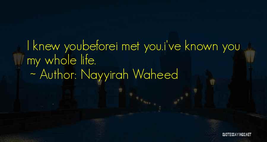 Nayyirah Waheed Quotes 1495997