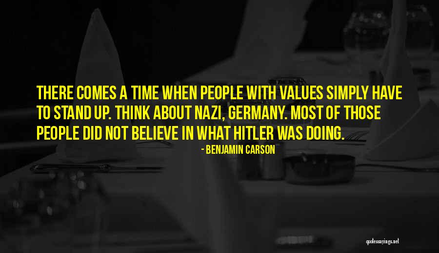 Nazi Germany Quotes By Benjamin Carson