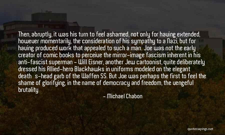 Nazi Jew Quotes By Michael Chabon Nazi Jew Quotes By Michael Chabon
