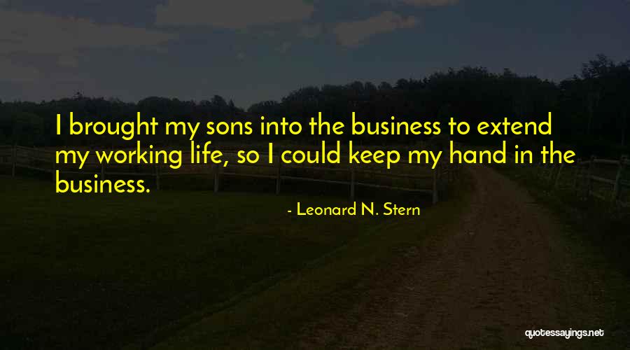 Nazifa Tushi Quotes By Leonard N. Stern Nazifa Tushi Quotes By Leonard N. Stern