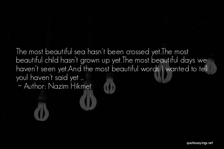 Nazim Quotes By Nazim Hikmet