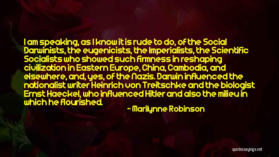 Nazis Quotes By Marilynne Robinson Nazis Quotes By Marilynne Robinson