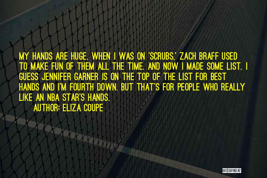 Nba All Star Quotes By Eliza Coupe