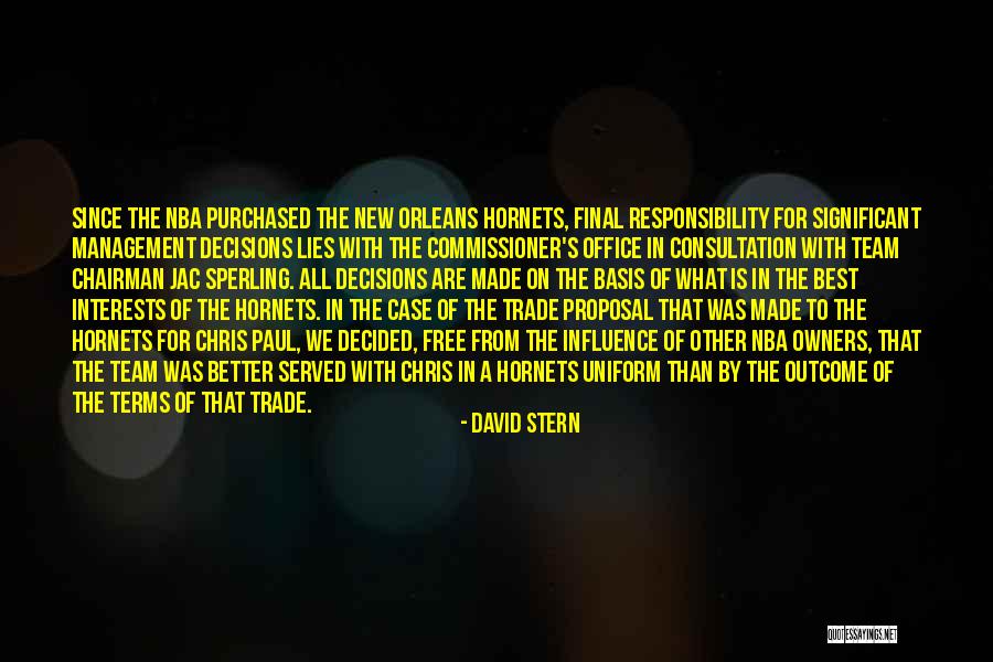 Nba Quotes By David Stern