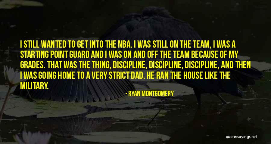 Nba Quotes By Ryan Montgomery