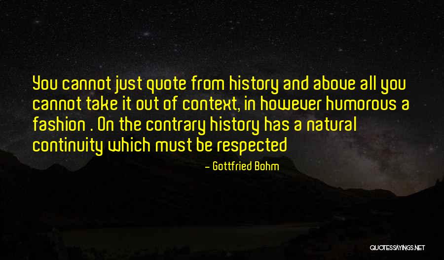 Ncdrc Quotes By Gottfried Bohm Ncdrc Quotes By Gottfried Bohm