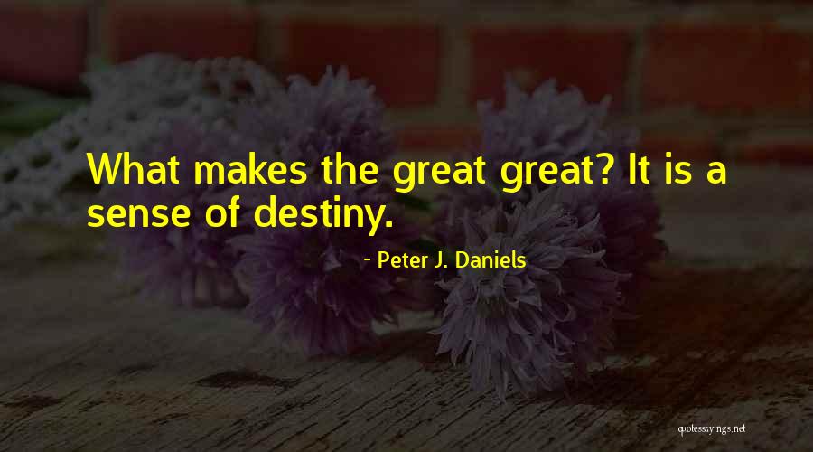 Ncod Quotes By Peter J. Daniels