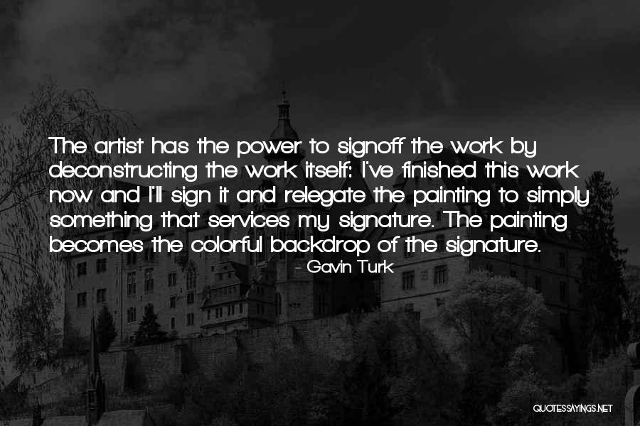 Ndaa Bill Quotes By Gavin Turk Ndaa Bill Quotes By Gavin Turk