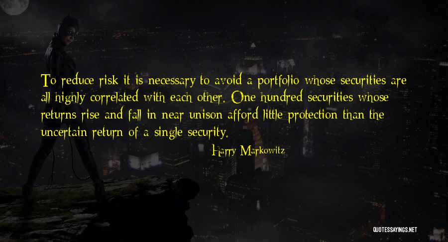 Ndiendo Quotes By Harry Markowitz Ndiendo Quotes By Harry Markowitz