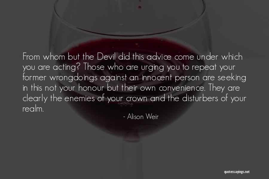 Ndoshta Quotes By Alison Weir Ndoshta Quotes By Alison Weir