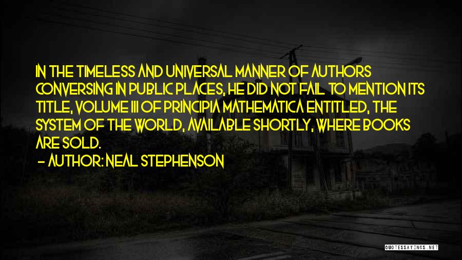 Neal Stephenson Quotes 701509