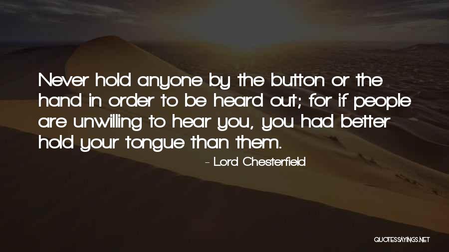 Neamh Pronunciation Quotes By Lord Chesterfield Neamh Pronunciation Quotes By Lord Chesterfield