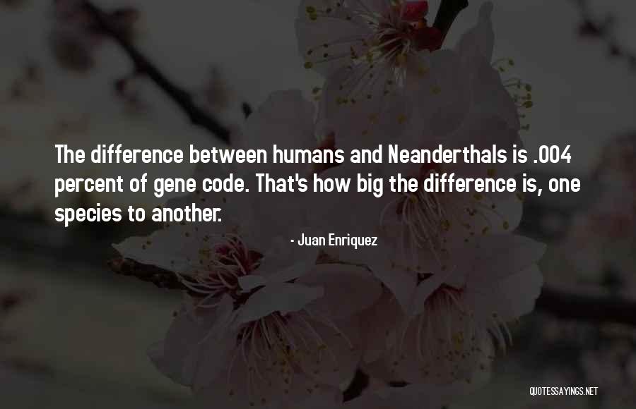 Neanderthals Quotes By Juan Enriquez