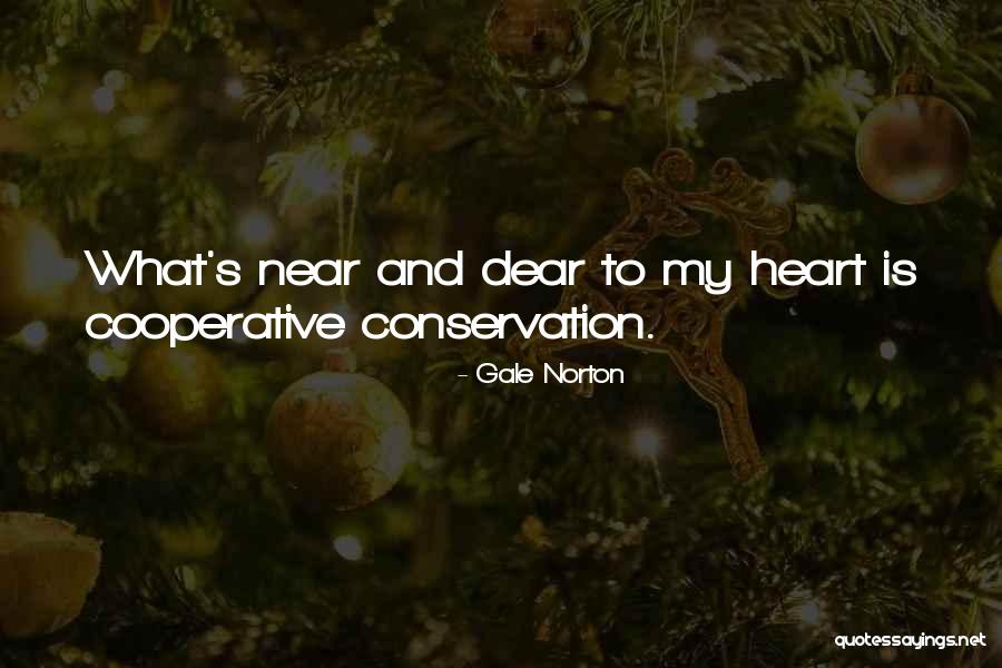 Near And Dear Ones Quotes By Gale Norton