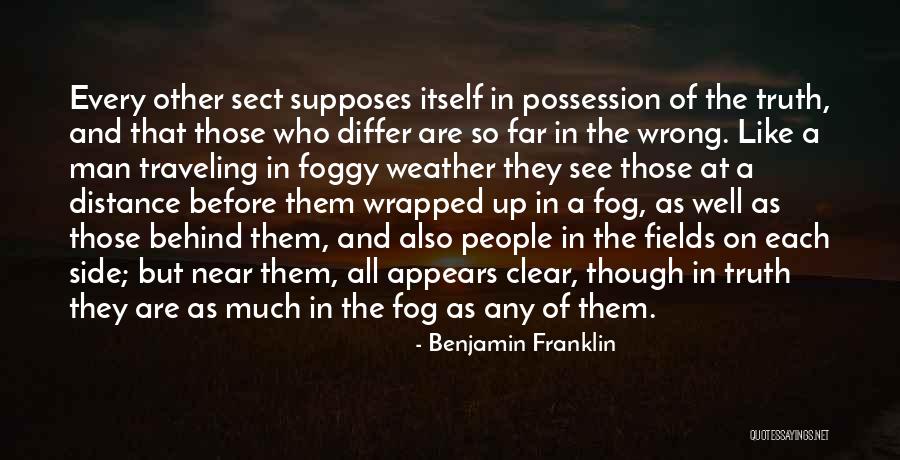 Near And Far Quotes By Benjamin Franklin