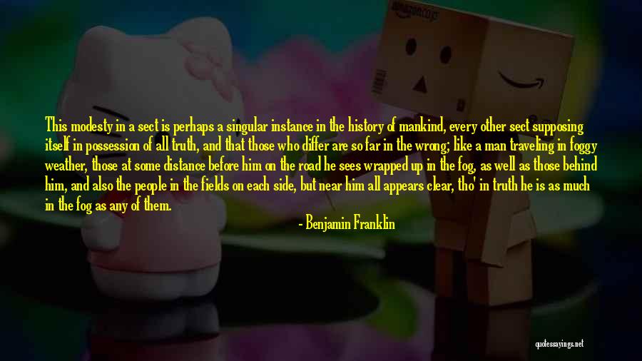 Near And Far Quotes By Benjamin Franklin