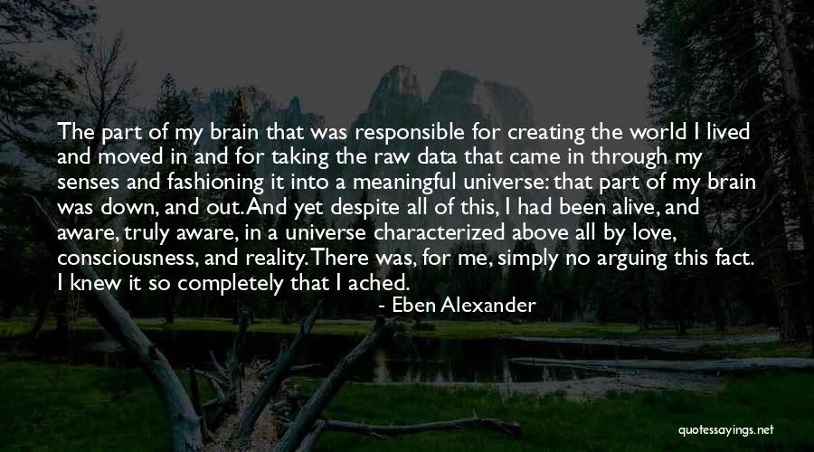 Near Death Experience Quotes By Eben Alexander