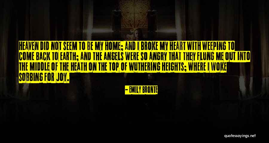 Near Death Experience Quotes By Emily Bronte Near Death Experience Quotes By Emily Bronte