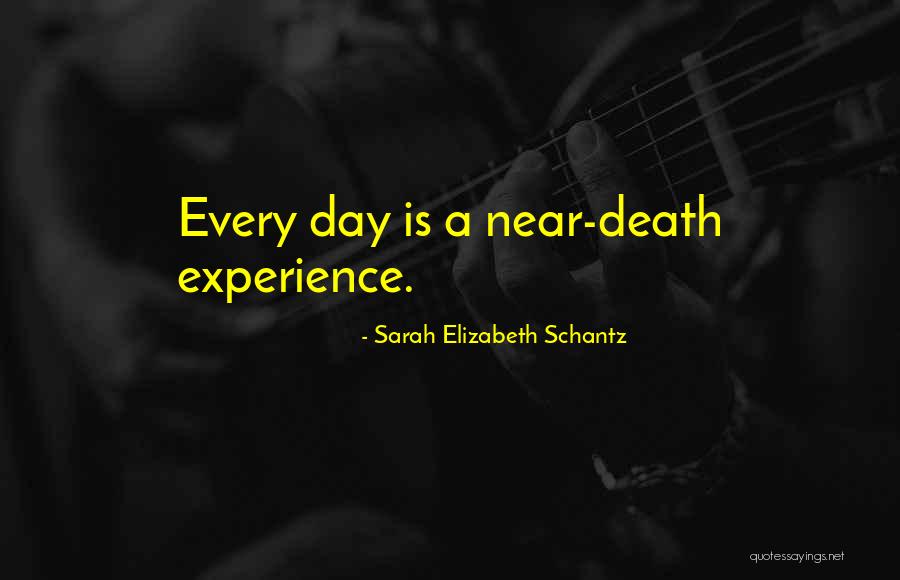 Near Death Experience Quotes By Sarah Elizabeth Schantz