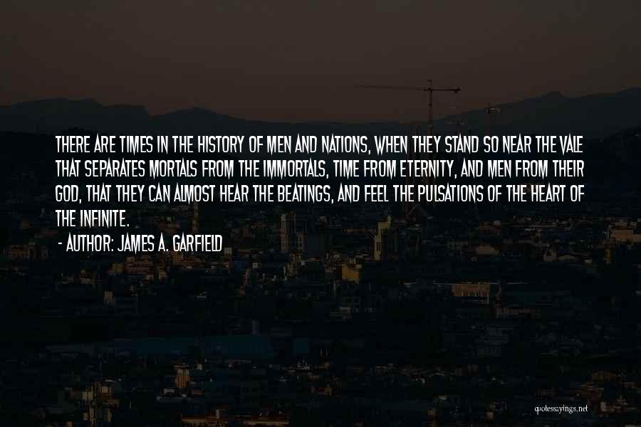 Near Quotes By James A. Garfield