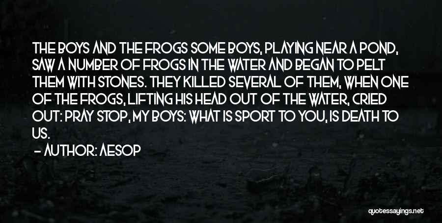 Near To Death Quotes By Aesop