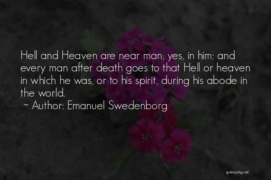 Near To Death Quotes By Emanuel Swedenborg