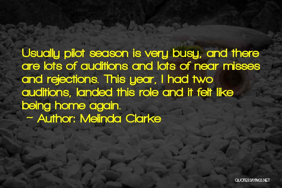 Near Year Quotes By Melinda Clarke