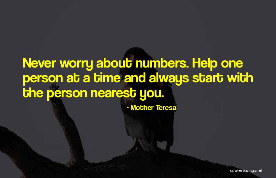 Nearest Person Quotes By Mother Teresa Nearest Person Quotes By Mother Teresa