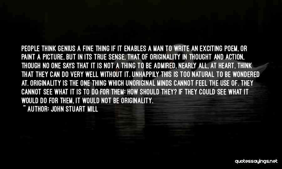 Nearly Natural Quotes By John Stuart Mill