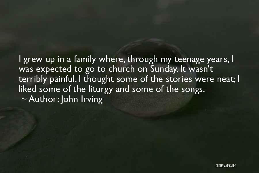 Neat Family Quotes By John Irving