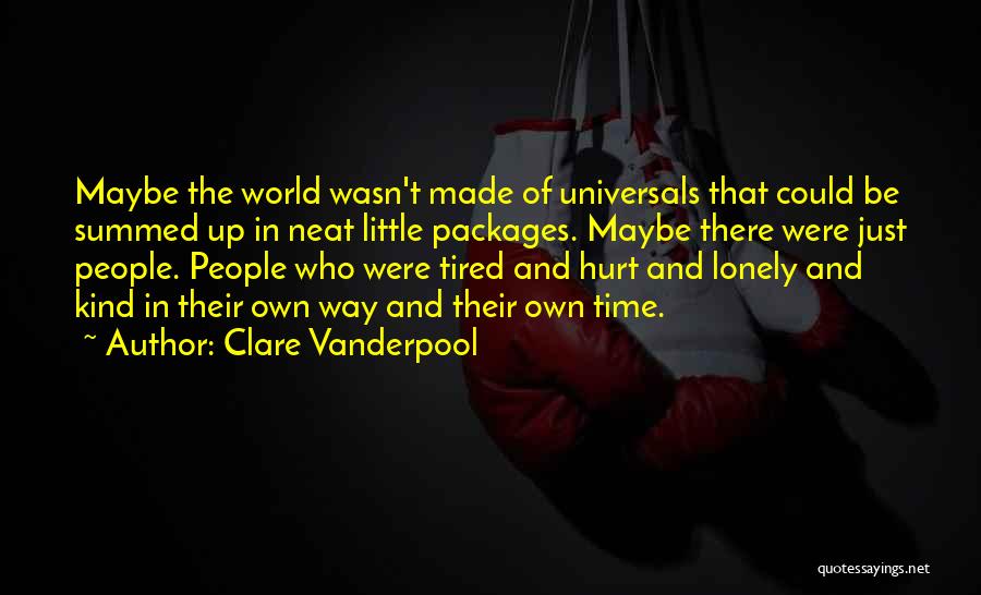 Neat Little Quotes By Clare Vanderpool