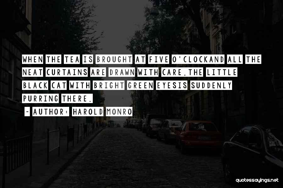 Neat Little Quotes By Harold Monro