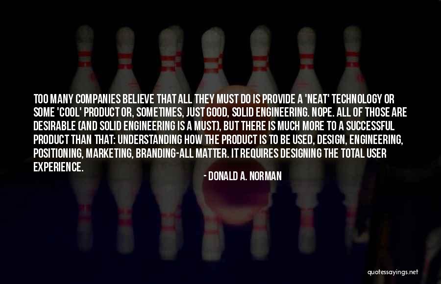 Neat Quotes By Donald A. Norman