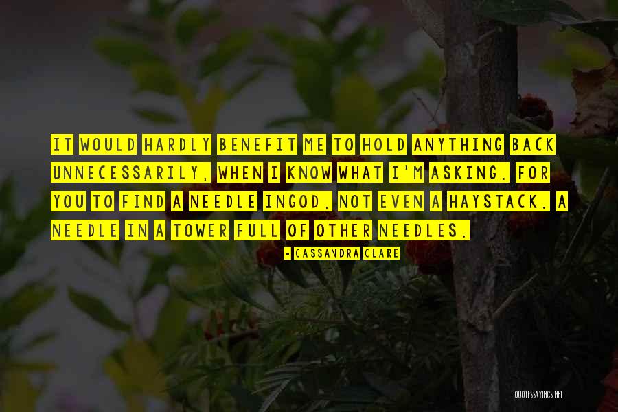 Necesitaba Este Quotes By Cassandra Clare Necesitaba Este Quotes By Cassandra Clare