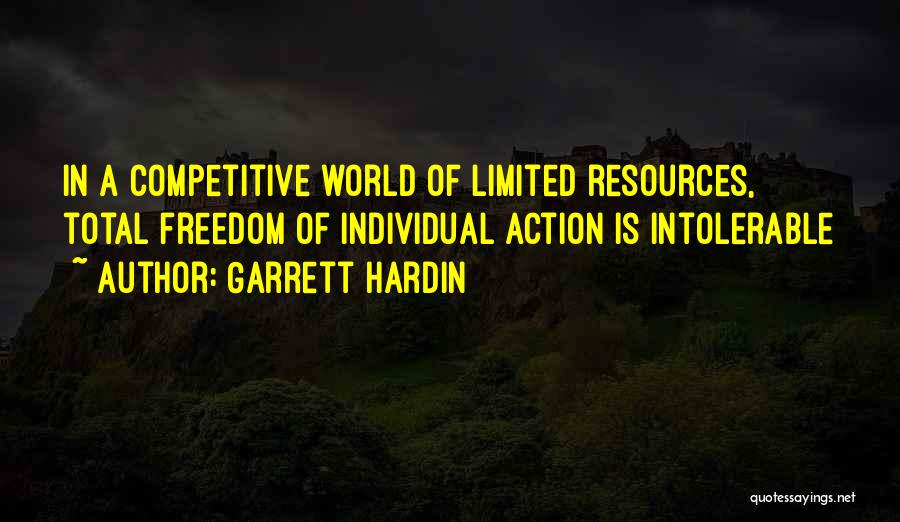 Necesitamos Apoyo Quotes By Garrett Hardin