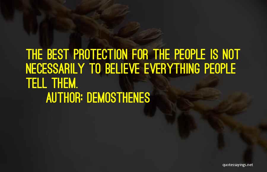 Necessarily Quotes By Demosthenes