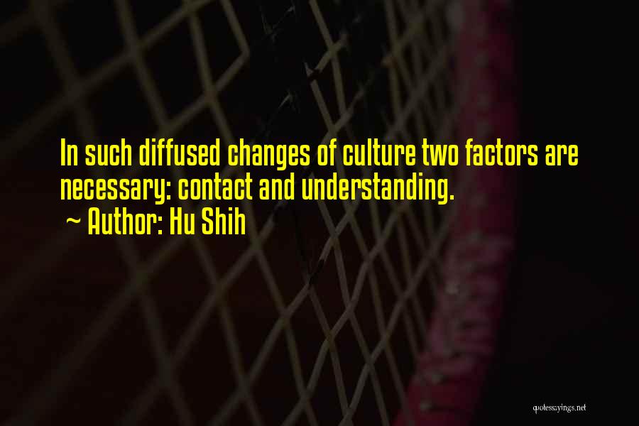 Necessary Changes Quotes By Hu Shih