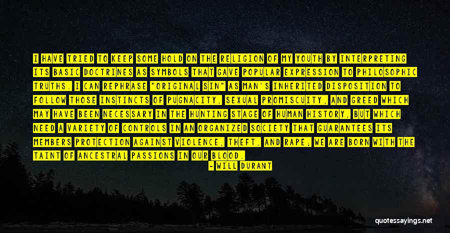 Necessary Violence Quotes By Will Durant Necessary Violence Quotes By Will Durant