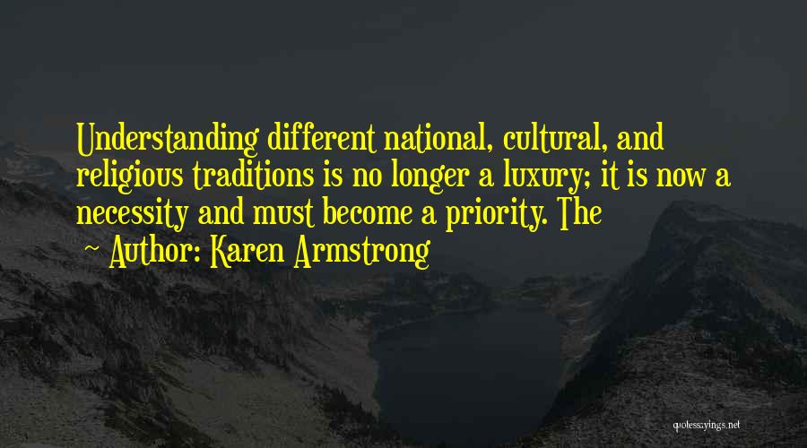 Necessity And Luxury Quotes By Karen Armstrong