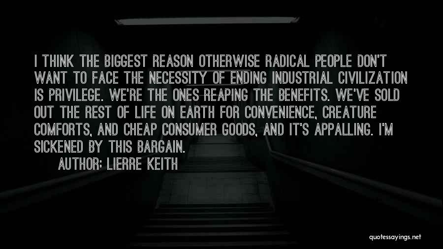 Necessity For Change Quotes By Lierre Keith