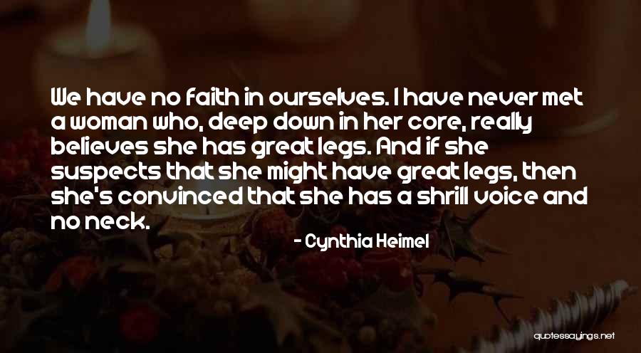 Neck Deep Quotes By Cynthia Heimel Neck Deep Quotes By Cynthia Heimel