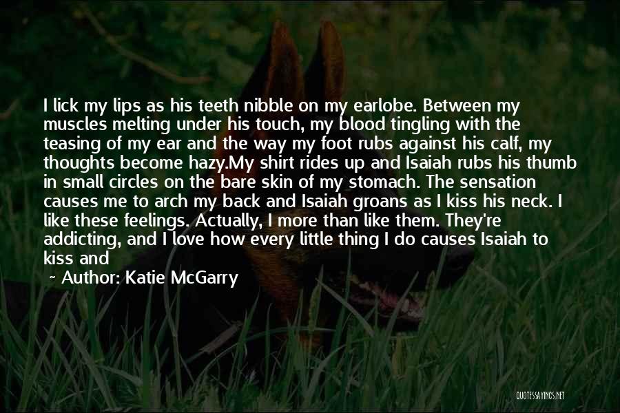Neck Kisses Quotes By Katie McGarry
