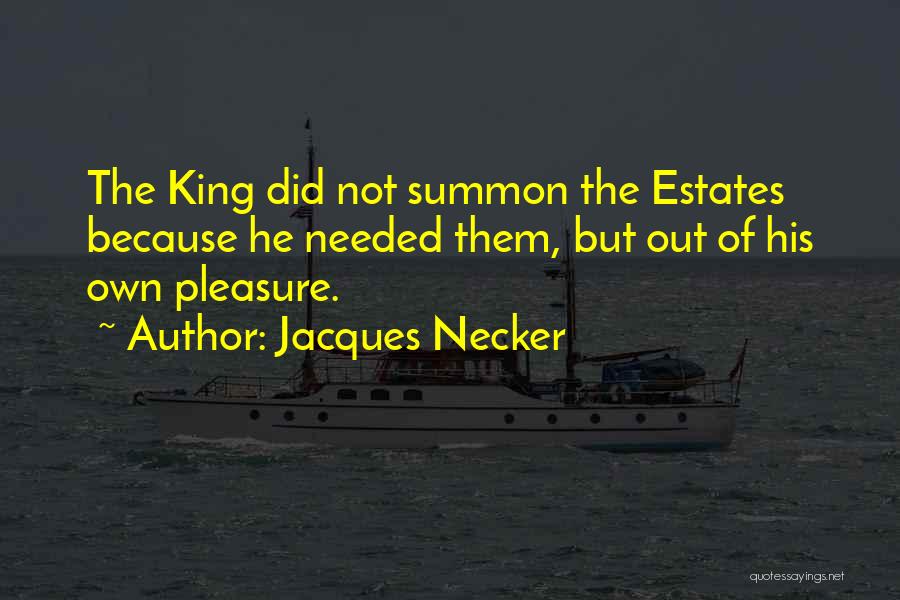 Necker Quotes By Jacques Necker