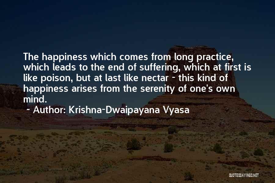 Nectar Quotes By Krishna-Dwaipayana Vyasa