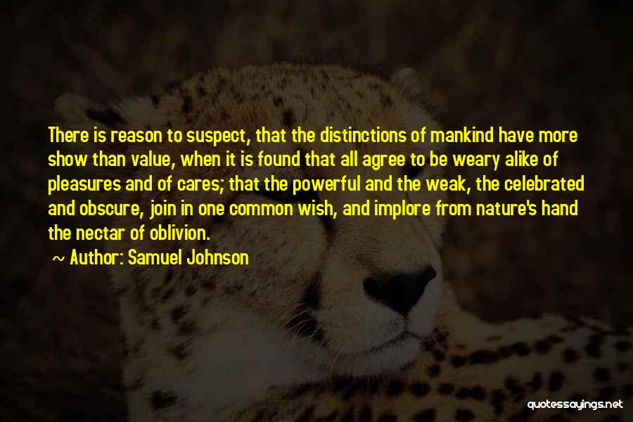 Nectar Quotes By Samuel Johnson