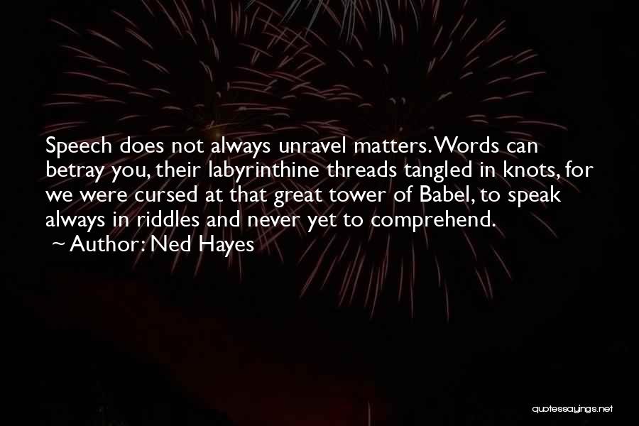 Ned Hayes Quotes 1296120