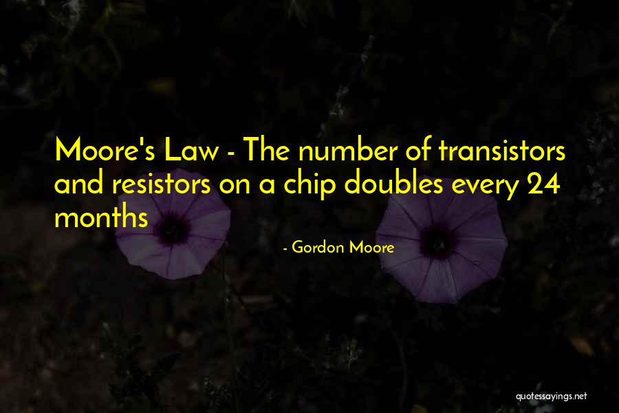 Nedelje U Quotes By Gordon Moore Nedelje U Quotes By Gordon Moore